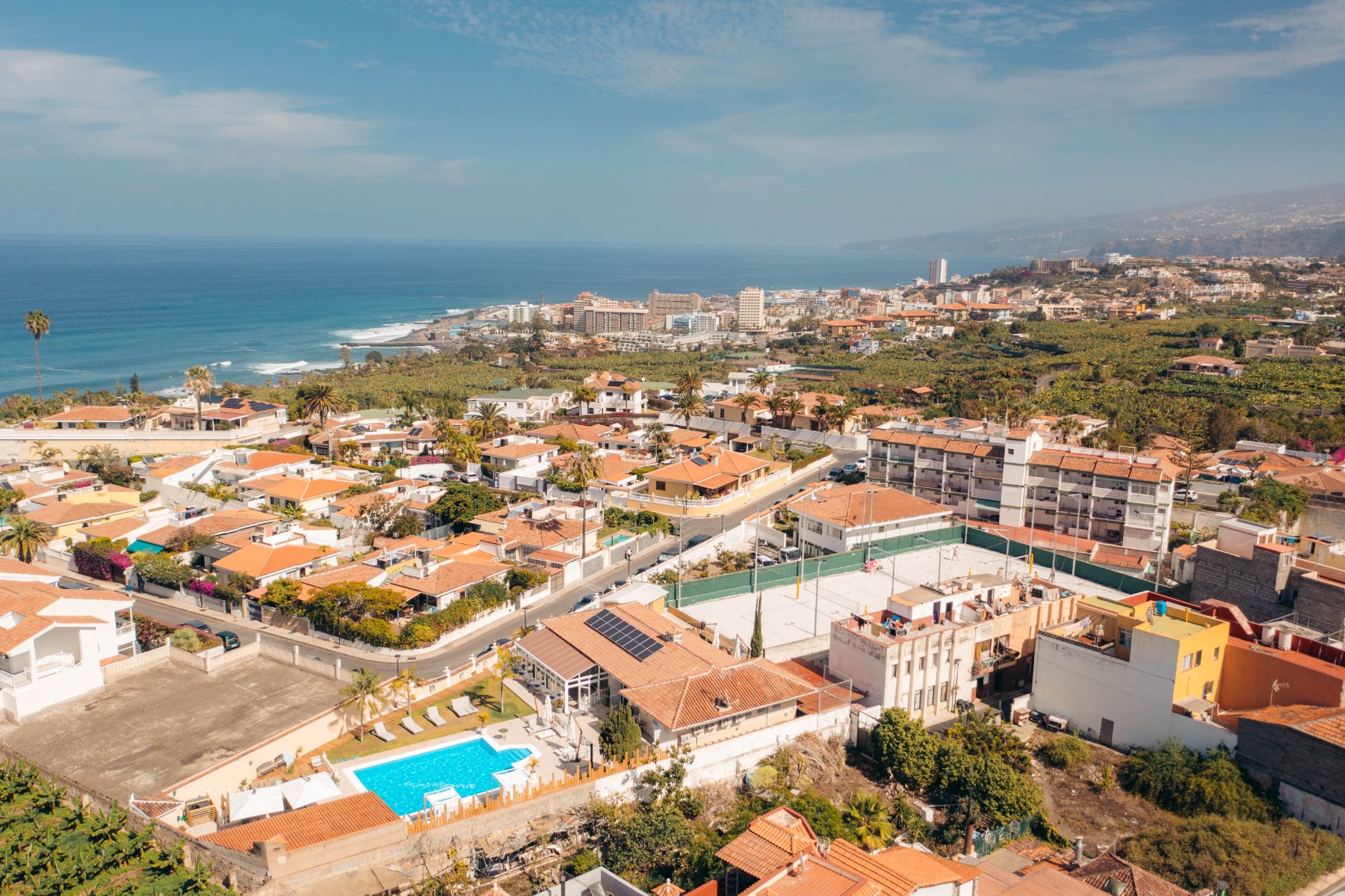 Puerto de la Cruz and the Atlantic coast